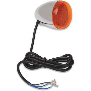 CHRIS PRODUCTS LED Turn Signal Chrome/Red