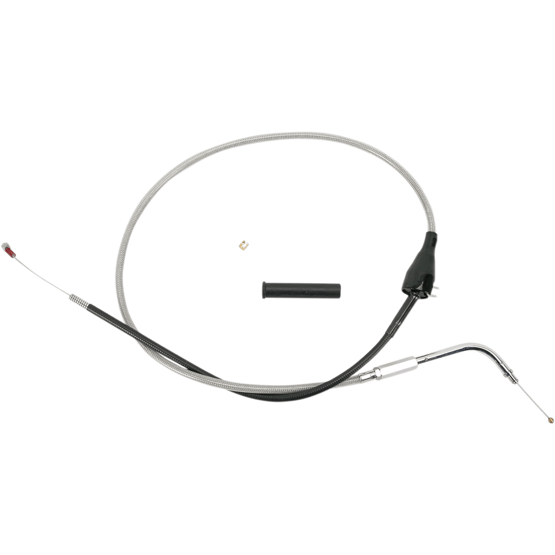 DRAG SPECIALTIES Idle Cable Cruise 38-3/8" Braided