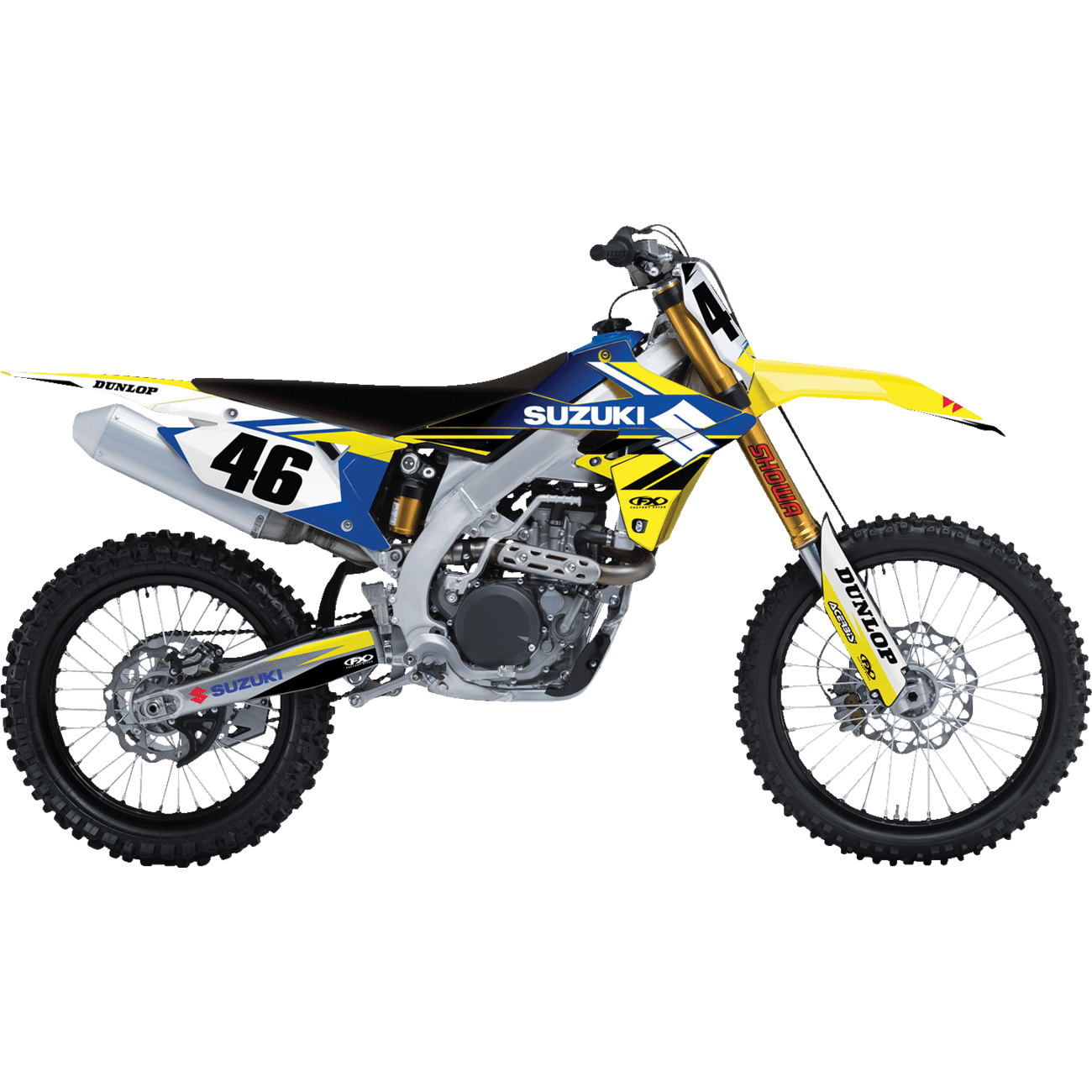 FACTORY EFFEX EVO 18 Graphic Kit Suzuki RM-Z 250/450