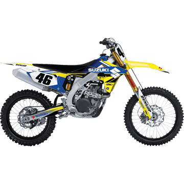 FACTORY EFFEX EVO 18 Graphic Kit Suzuki RM-Z 250/450