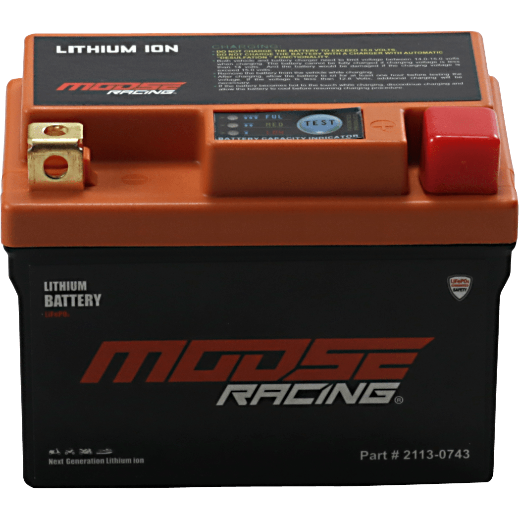 MOOSE RACING Li-Ion Battery HUTZ75-FP HUTZ7SFP