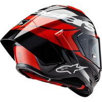 ALPINESTARS Supertech R10 Helmet Element Carbon/Red/White Large 82003241363L