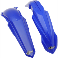 UFO Restyled Replacement Plastic Front and Rear Fender Kit OE Blue