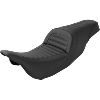 SADDLEMEN Slim Roll & Pleat Seat Black '08-'23 FL 80807B161