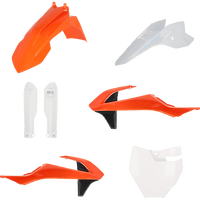 ACERBIS Full Replacement Body Kit OEM '16 Orange /White/Black 2980585135