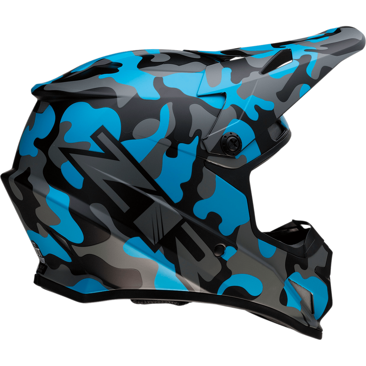 Z1R Rise Helmet Camo Blue Small