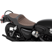 Z1R Predator III Seat Brown/Black Vinyl Classic