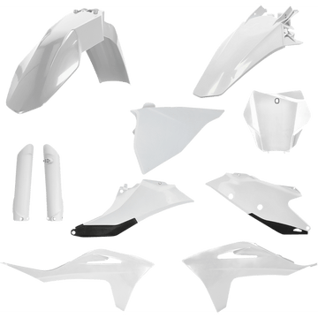 ACERBIS Full Replacement Body Kit White/Black 2872791035