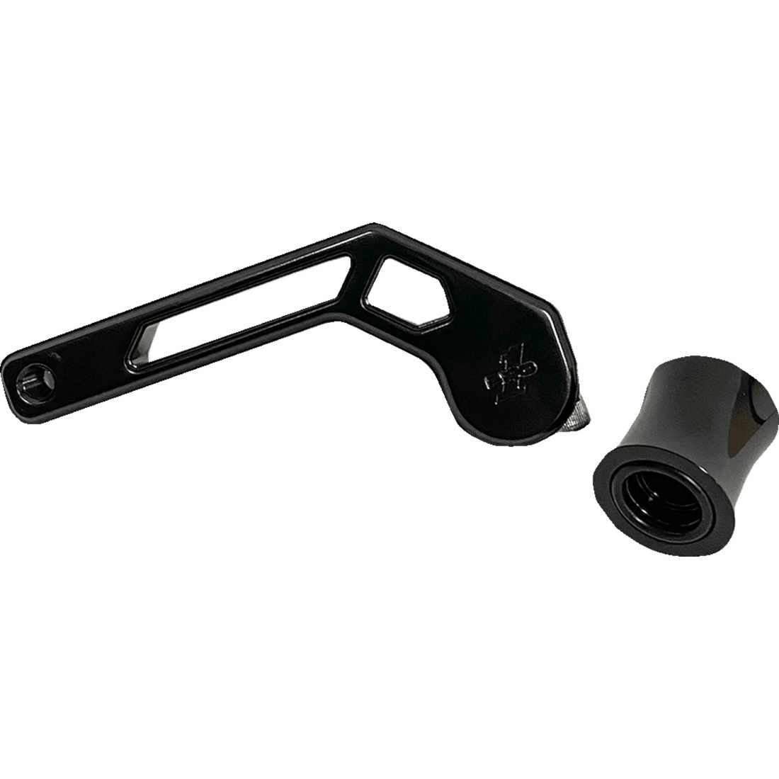 PRO-ONE PERF.MFG. T-Rex Shorty Shifter Arm Black '88-'22 FL 500775B