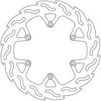 MOTO-MASTER Brake Rotor Rear Flame