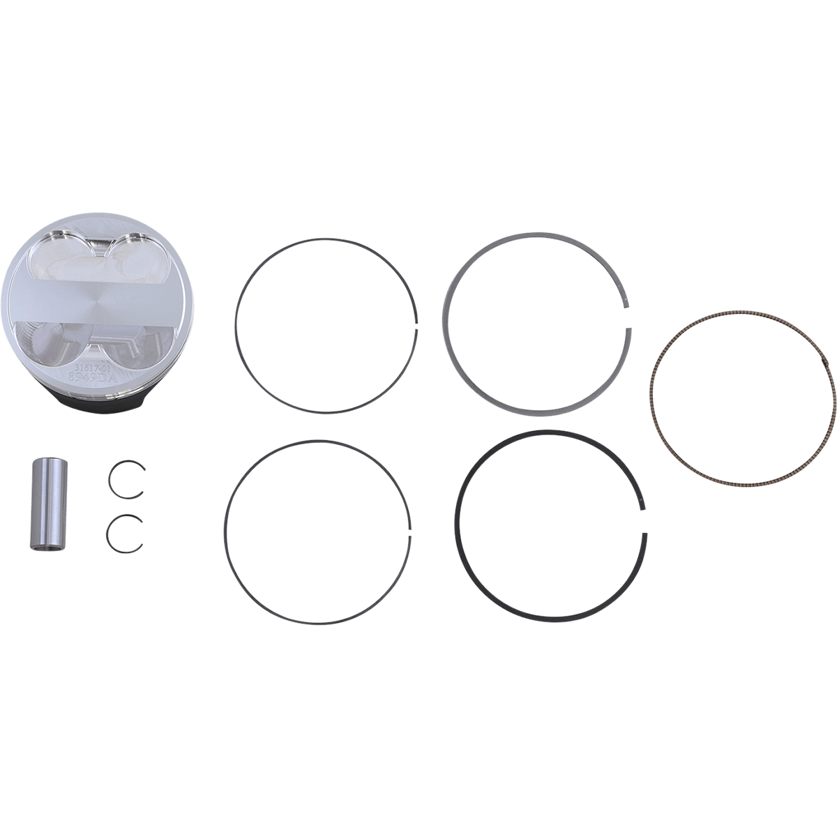 WOSSNER Piston Kit 96.96 mm Yamaha