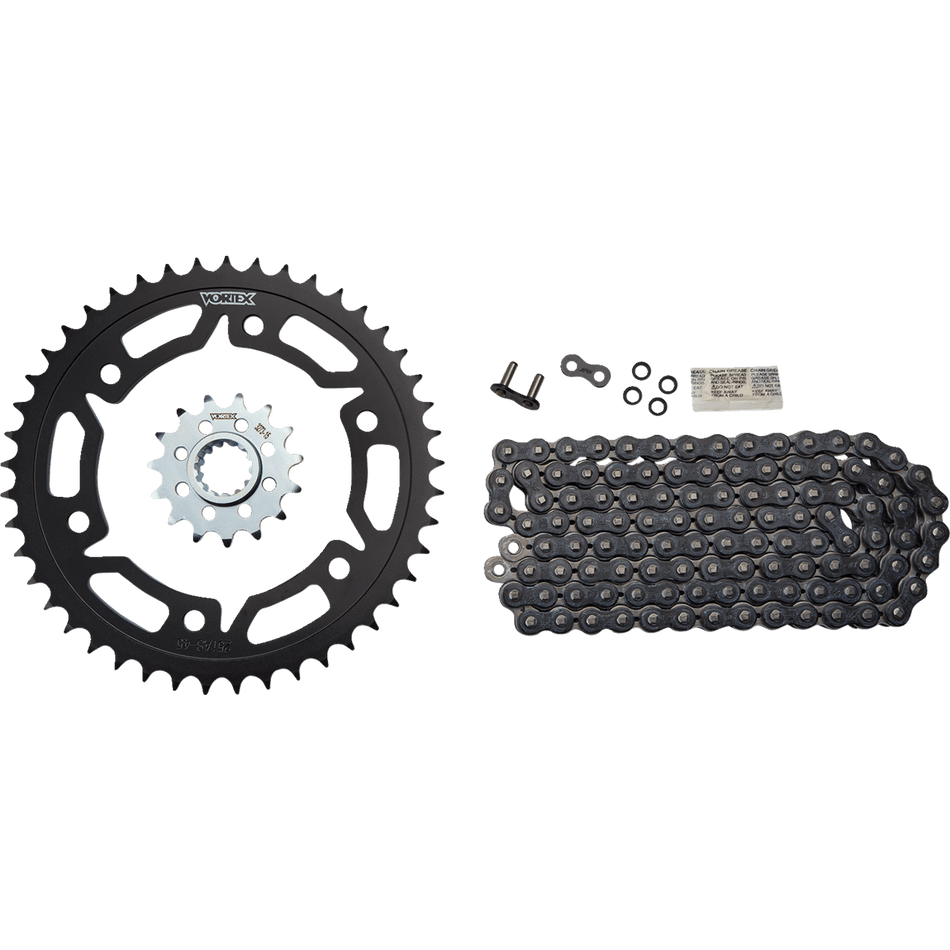 VORTEX Steel Chain Kit Black CK6345