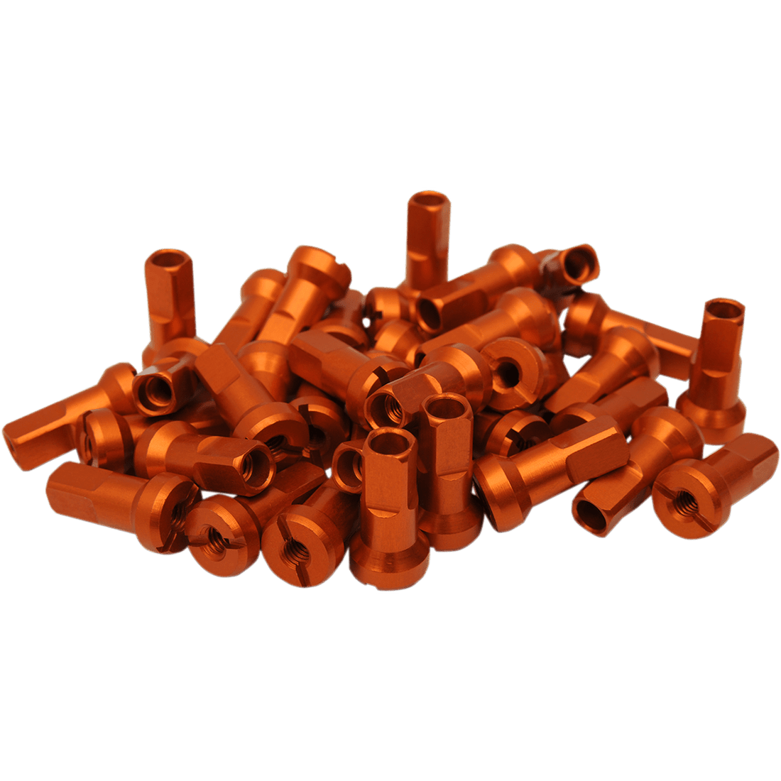 MOOSE RACING Spoke Nipples MX1 Orange 8 Gauge Set