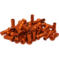 MOOSE RACING Spoke Nipples MX1 Orange 8 Gauge Set