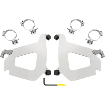 MEMPHIS SHADES Bullet Mounting Kit XV19 Polished MEK2010