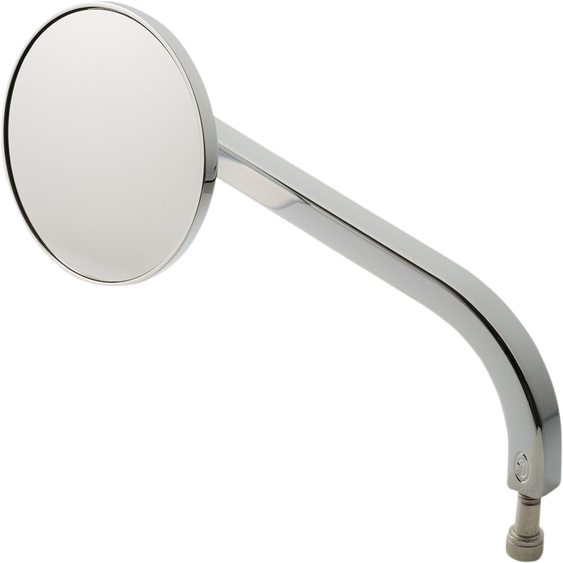 JOKER MACHINE Mirror No. 7 Standard Side View Round Chrome Left 030503L