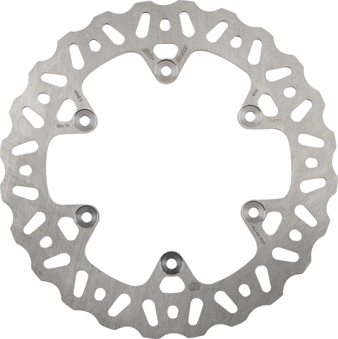 MOTO-MASTER Brake Rotor Rear Nitro 110717PU