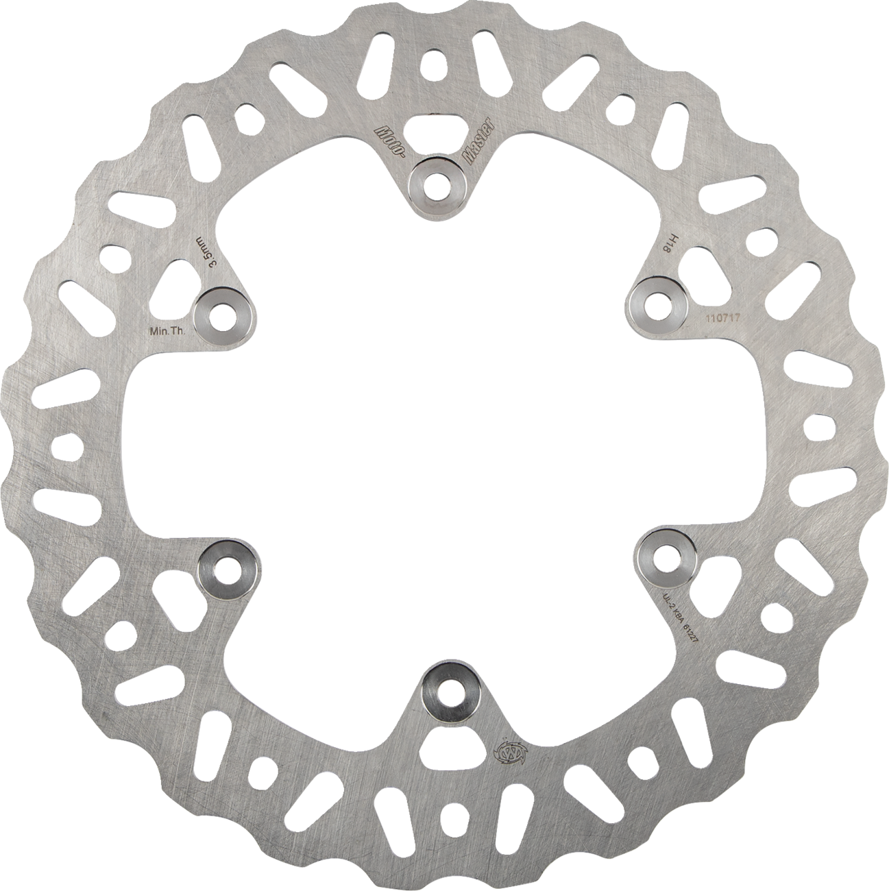 MOTO-MASTER Brake Rotor Rear Nitro 110717PU