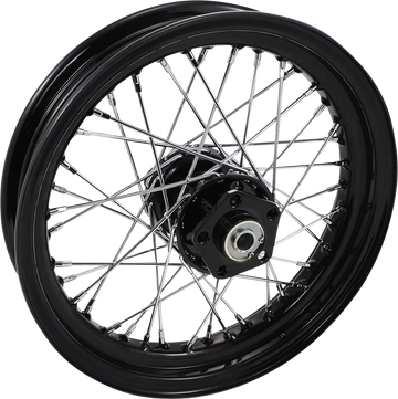 DRAG SPECIALTIES Wheel Laced 40 Spoke Front/Rear Black 16x3