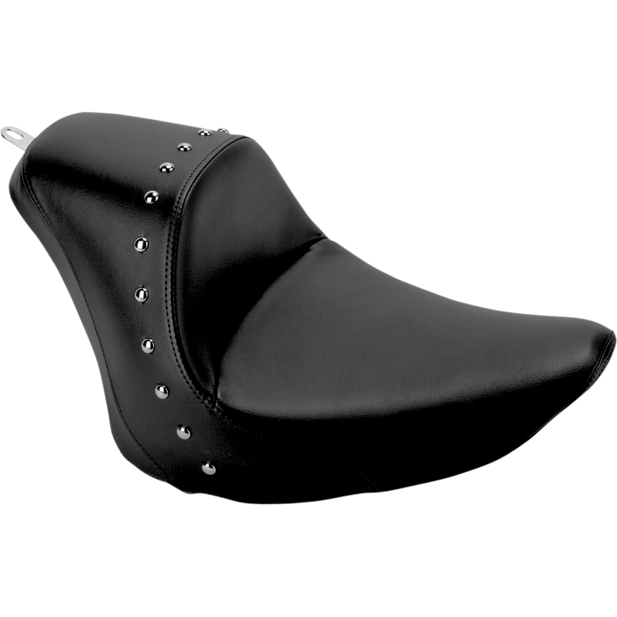 SADDLEMEN Heels Down Solo Seat Without Backrest Studded Black FXST 806120011