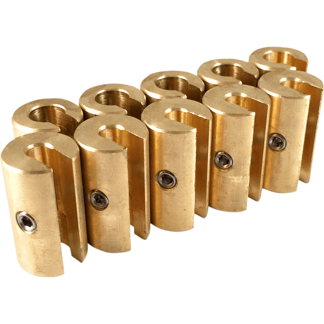 NO-MAR Wheel Weights Re-Usable 1-1/4 oz Brass 10 Pack