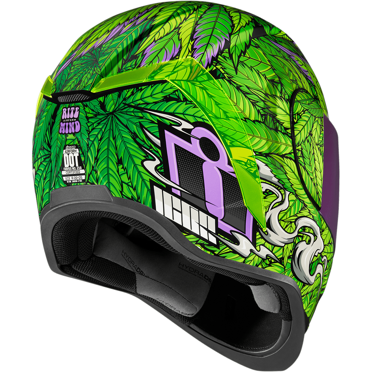 ICON Airform™ Helmet Ritemind Glow™ Green Medium