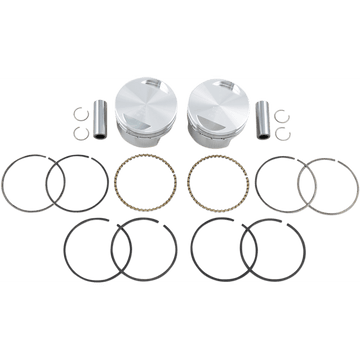 WISECO Piston Kit +0.010" XL 1200 | Buell with OEM 1200 Heads