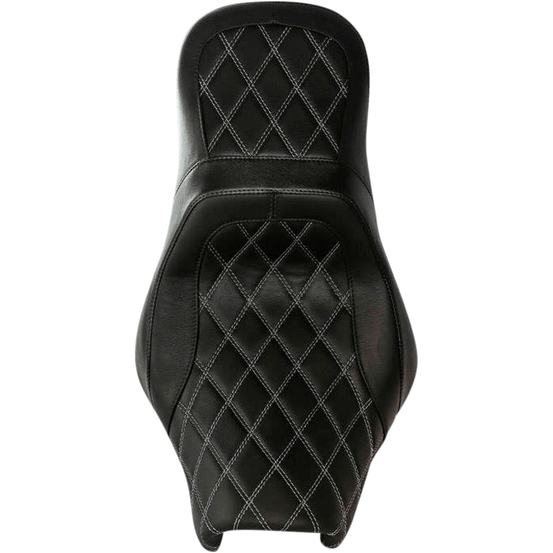 DANNY GRAY Airhawk Weekday 2Up XL Seat no Backrest Receptacle Double Diamond Stitch Air XL '08-'23 21411DIAAIR