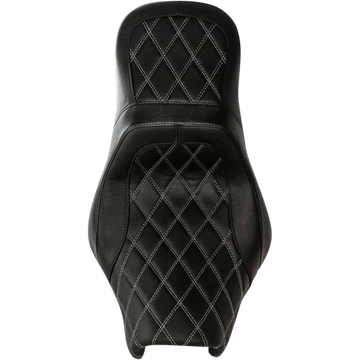 DANNY GRAY Airhawk Weekday 2Up XL Seat no Backrest Receptacle Double Diamond Stitch Air XL '08-'23 21411DIAAIR