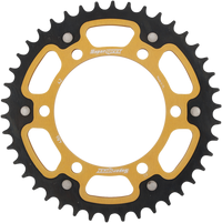 SUPERSPROX Stealth Rear Sprocket 42 Tooth Gold Kawasaki/Yamaha/Suzuki RST48642GLD