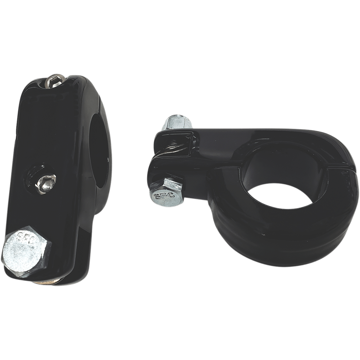 RIVCO PRODUCTS Clamps 1-1/4" Matte Black MV225MB