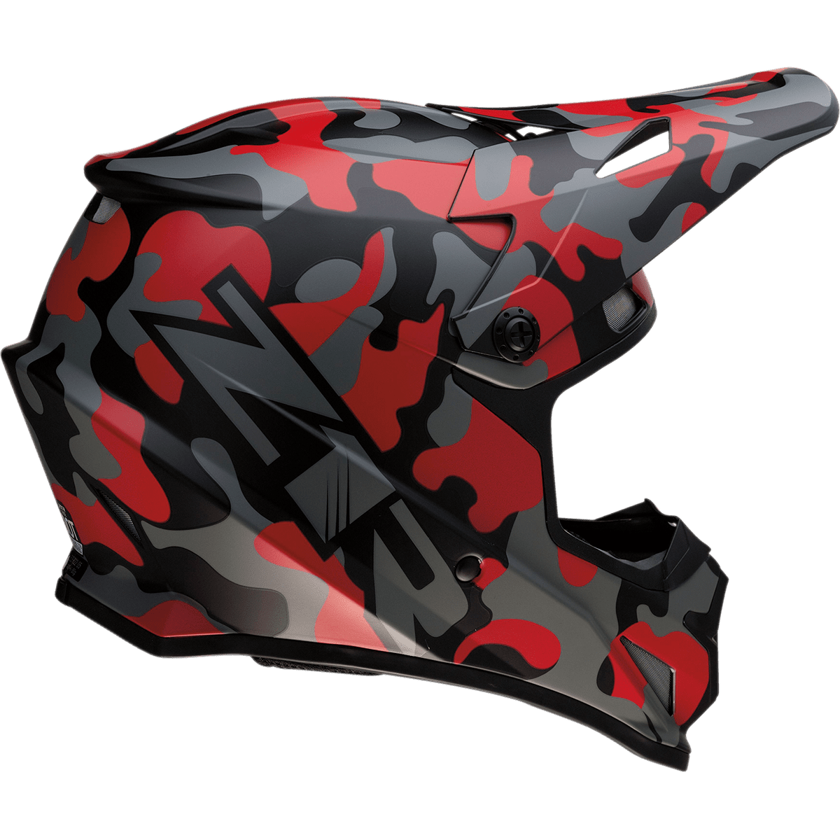 Z1R Rise Helmet Camo Red Small