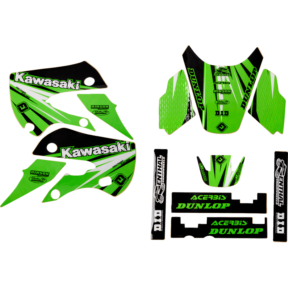 FLU DESIGNS INC. PTS 6 Graphic Kit KX 450F 21137