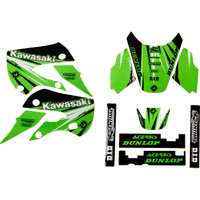 FLU DESIGNS INC. PTS 6 Graphic Kit KX 450F 21137