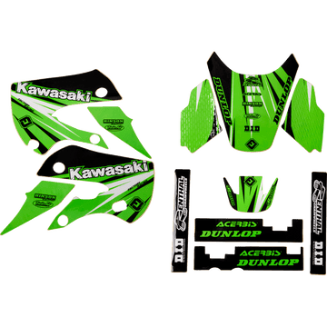 FLU DESIGNS INC. PTS 6 Graphic Kit KX 450F 21137