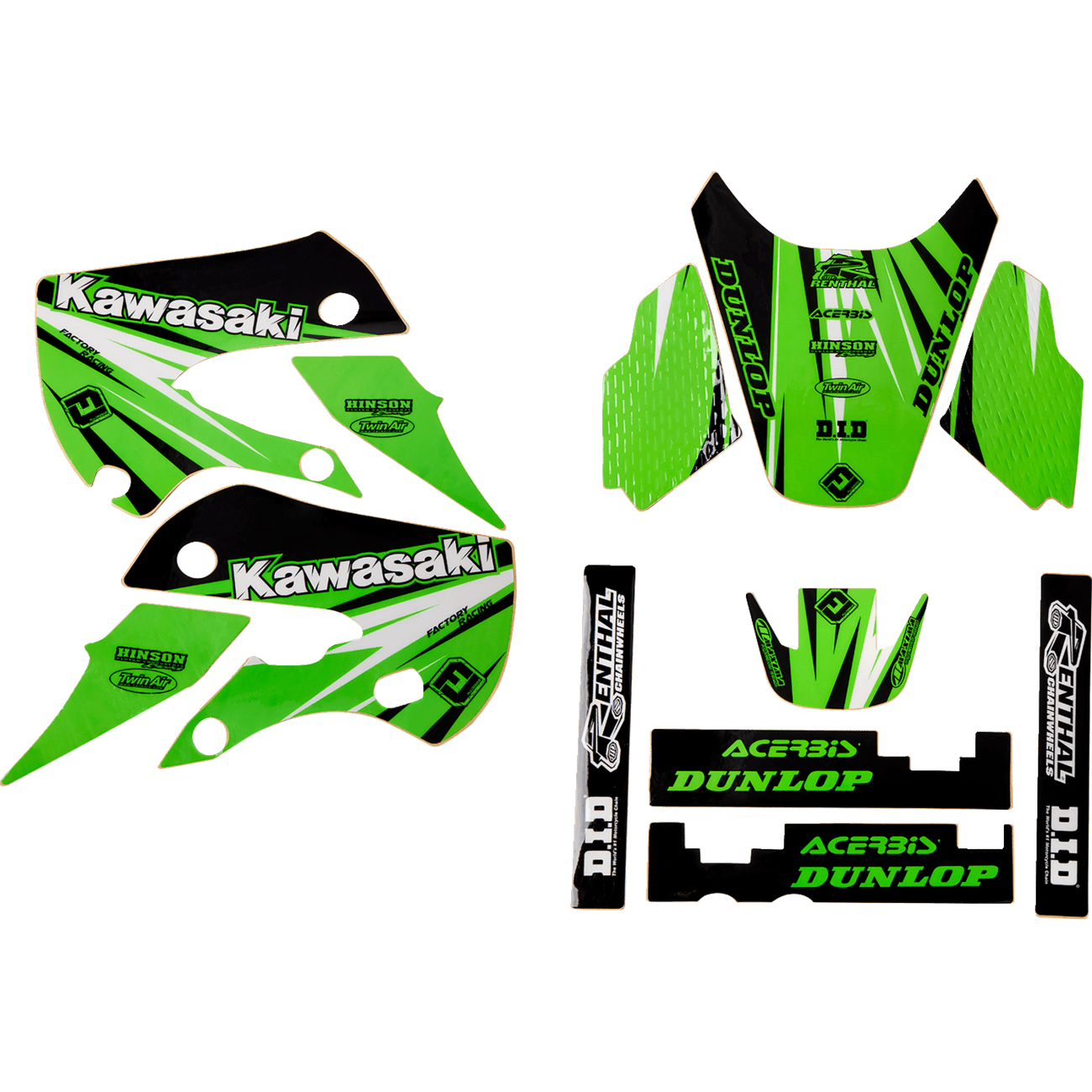 FLU DESIGNS INC. PTS 6 Graphic Kit KX 85-100