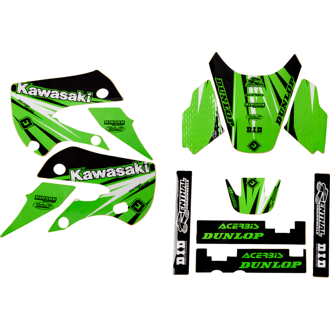 FLU DESIGNS INC. PTS 6 Graphic Kit KX 85-100