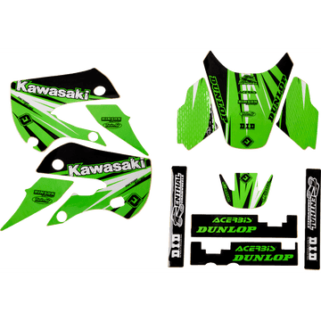 FLU DESIGNS INC. PTS 6 Graphic Kit KX 85-100