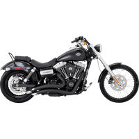 VANCE & HINES 2-into-2 Big Radius Exhaust System Matte Black 46081