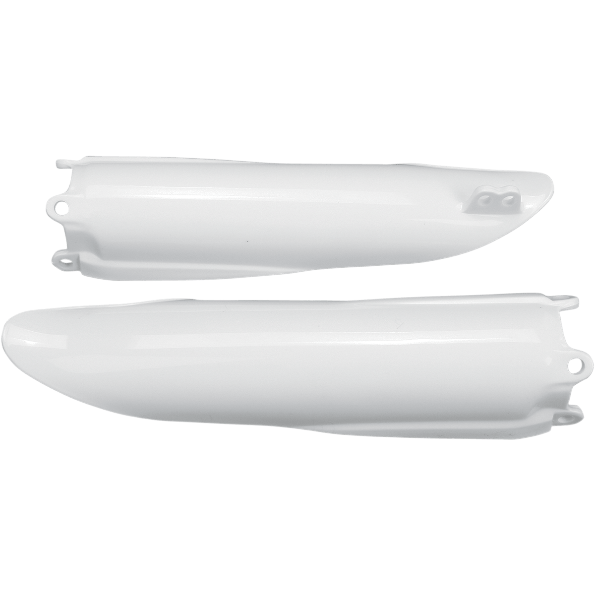 UFO Fork Tube Protectors White YZ/YZF