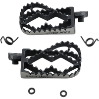 IMS PRODUCTS INC. Adventure II Footpegs Black 2526022