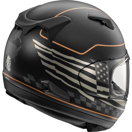 ARAI HELMETS Signet-X Helmet US Flag Black Frost XL 010115957