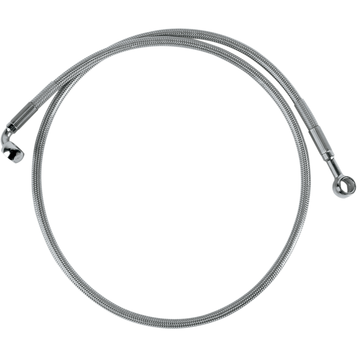 DRAG SPECIALTIES Brake Line Front (Upper) Stainless Steel