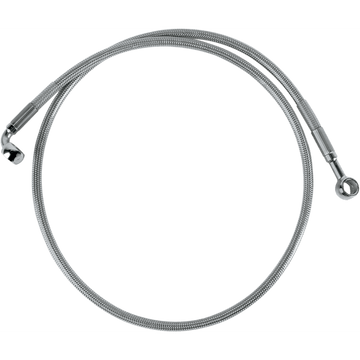 DRAG SPECIALTIES Brake Line Front (Upper) Stainless Steel