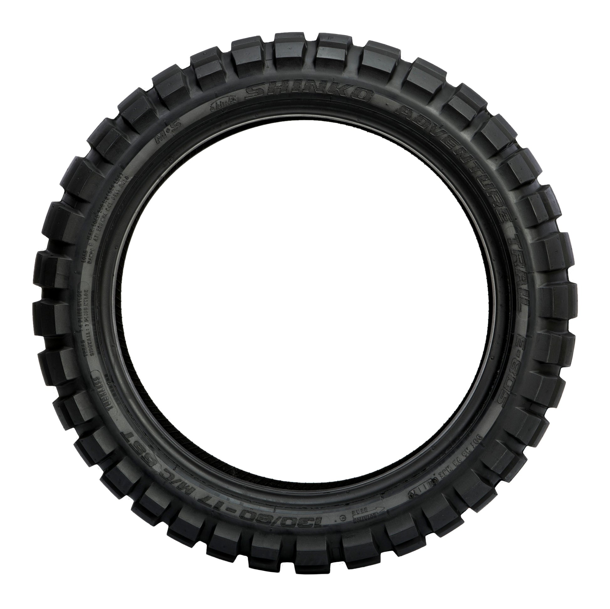 SHINKO TIRE 805 DUAL SPORT REAR 130/80-17 65T BIAS TL REF