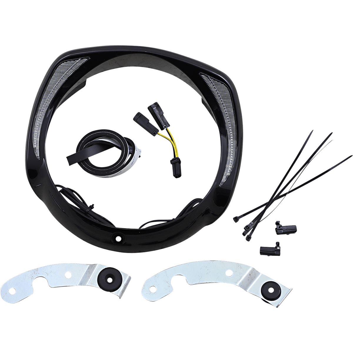 CIRO Headlight Bezel Black 45201