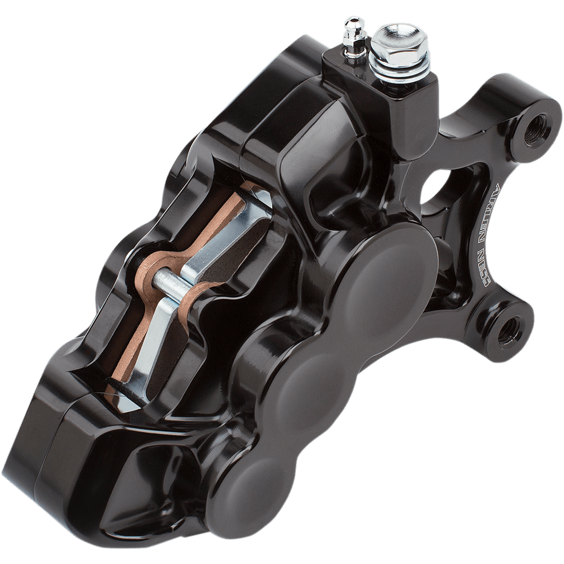 ARLEN NESS 6-Piston Caliper Front Left Black 14" 02211