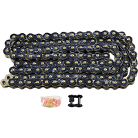 RK 525 Max X Chain 120 Links Black & Gold 525MAXX120BG