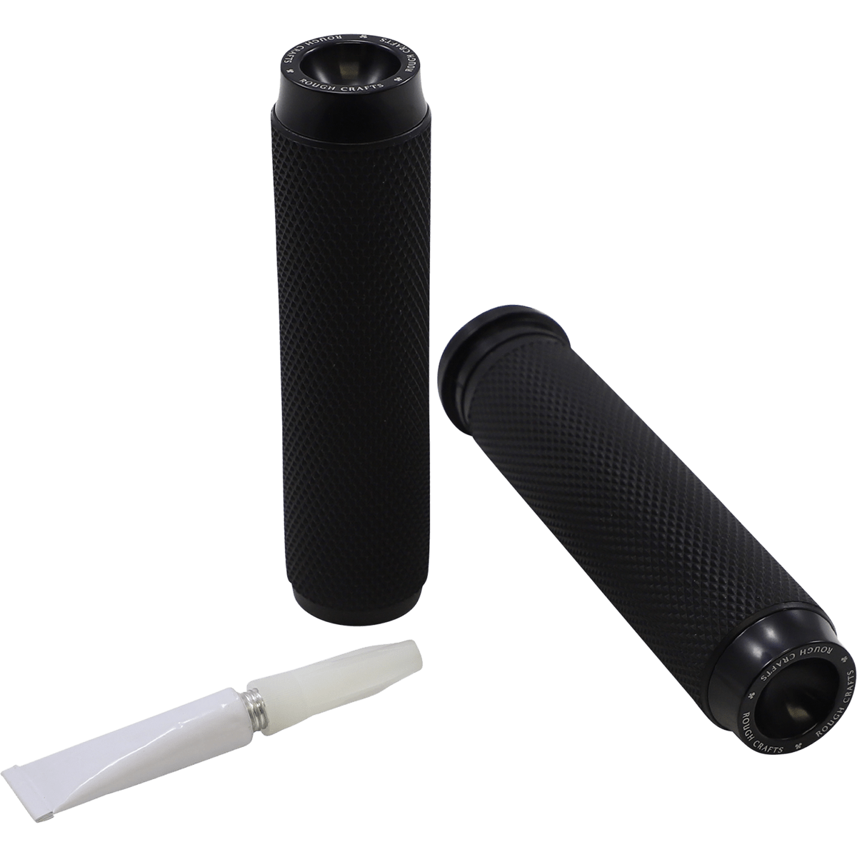 ROUGH CRAFTS Grips Knurled TBW Black