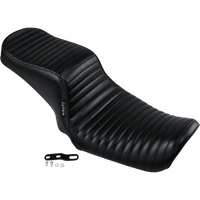 LE PERA Cherokee Seat Pleated Black FL/FX '06-'17 LK021PT